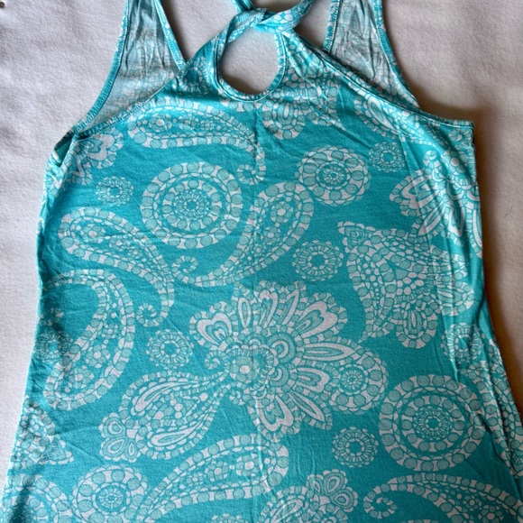 Turquoise Tank Tops Set - Picture 5 of 8